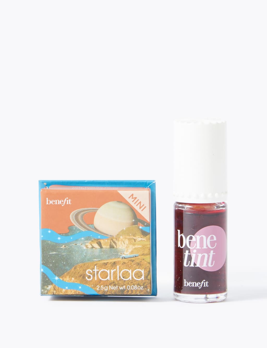 Blushin Benetint Bundle Lip & Cheek Tint & Blusher Gift Set 2 of 4