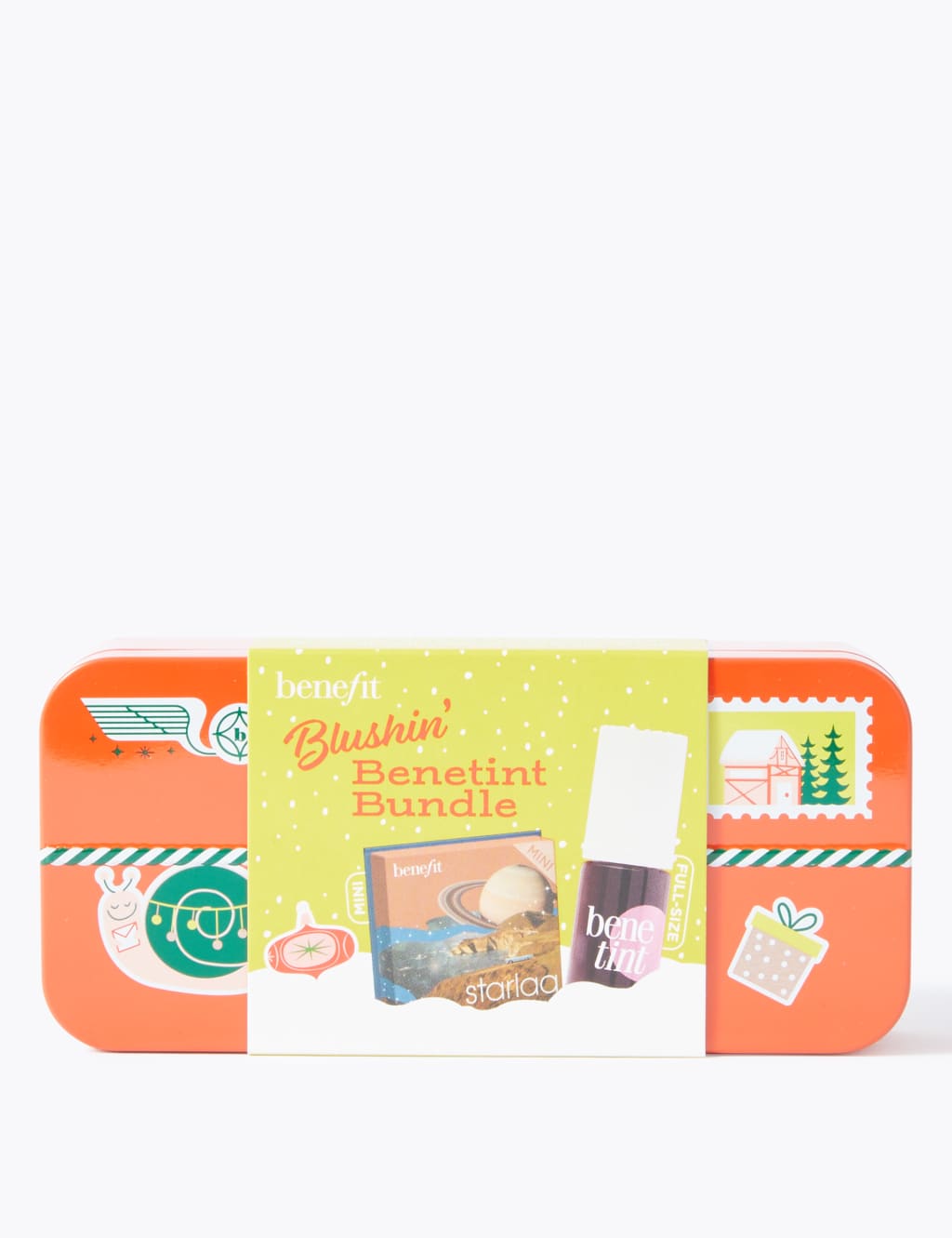 Blushin Benetint Bundle Lip & Cheek Tint & Blusher Gift Set 3 of 4