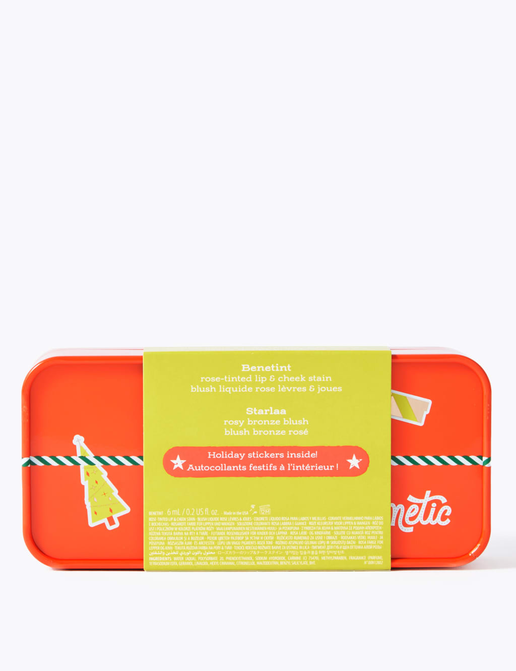 Blushin Benetint Bundle Lip & Cheek Tint & Blusher Gift Set 4 of 4