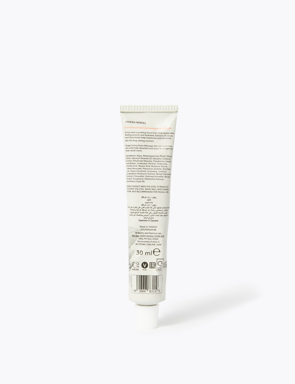 Riviera Neroli Mini Conditioning Hand Balm 30ml 3 of 3