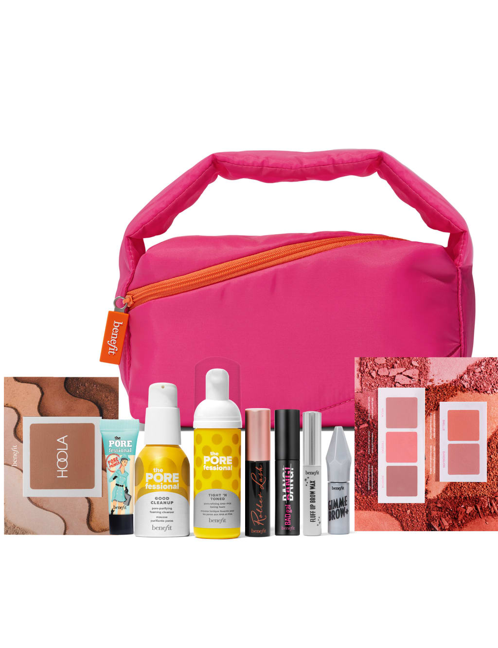 Best Brow, Cheek, Mascara and Porefessional Bundle with Mini Puffer Bag 1 of 4