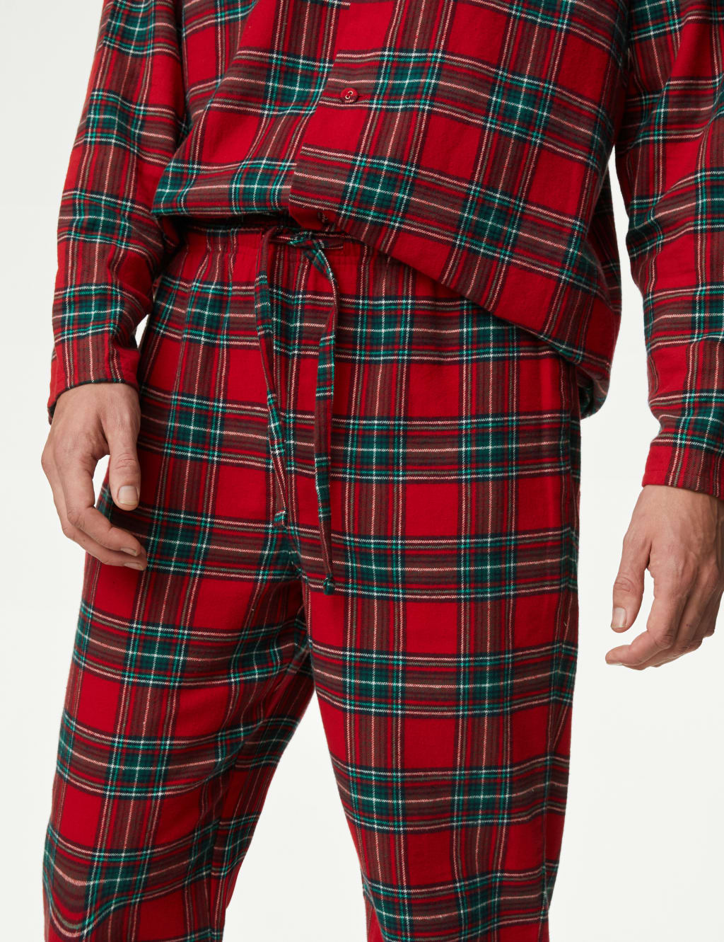 M&s mens tartan pyjamas outlet