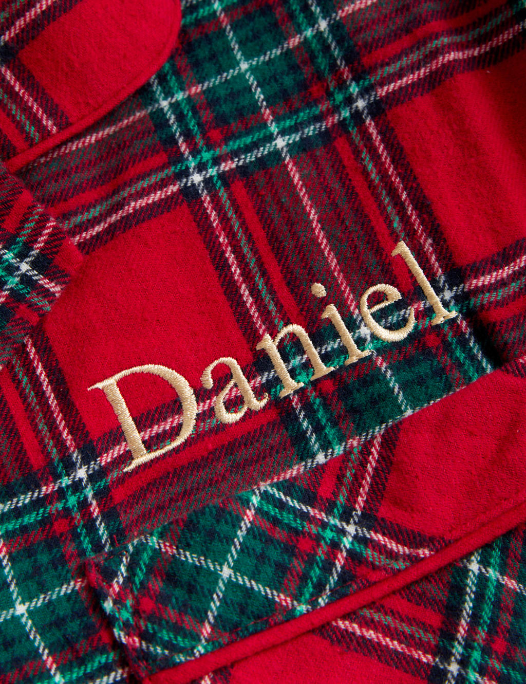 Personalised Men's Checked Pyjama Set 6 of 6