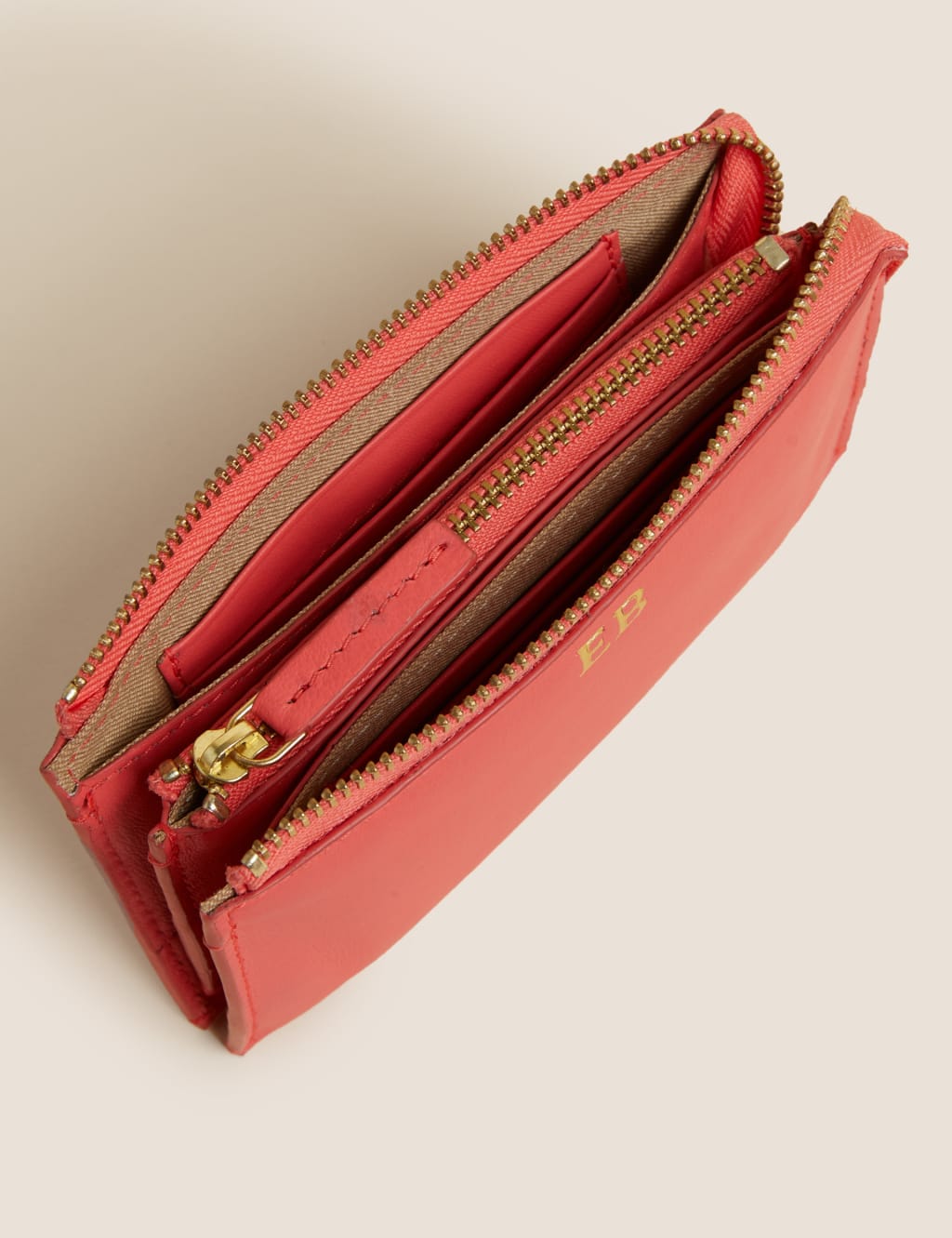 Personalised leather purse on sale
