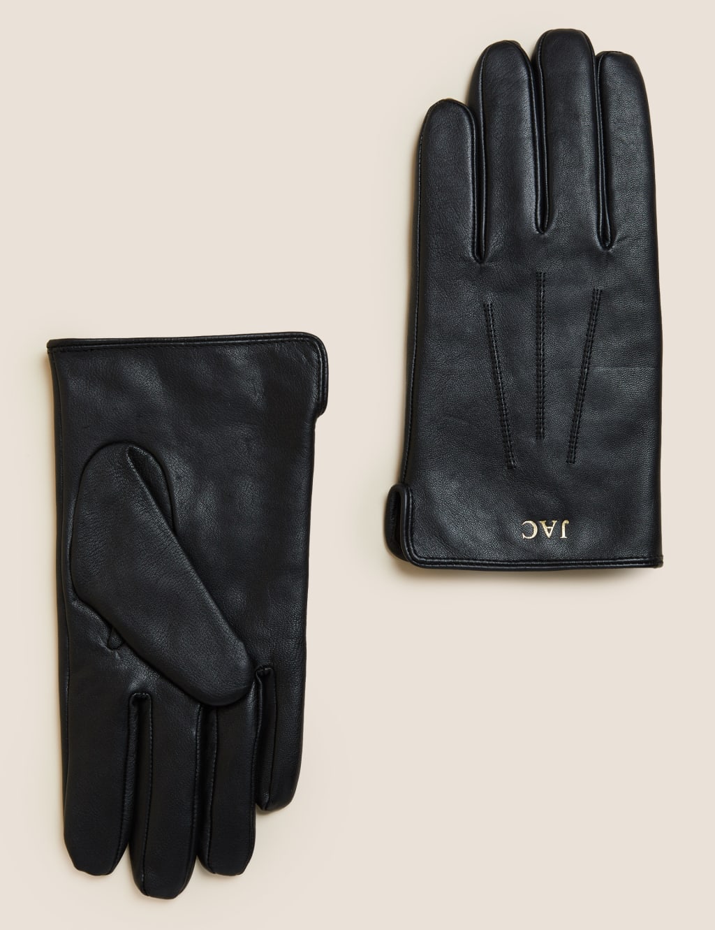 Personalised Men s Leather Gloves M S Collection M S