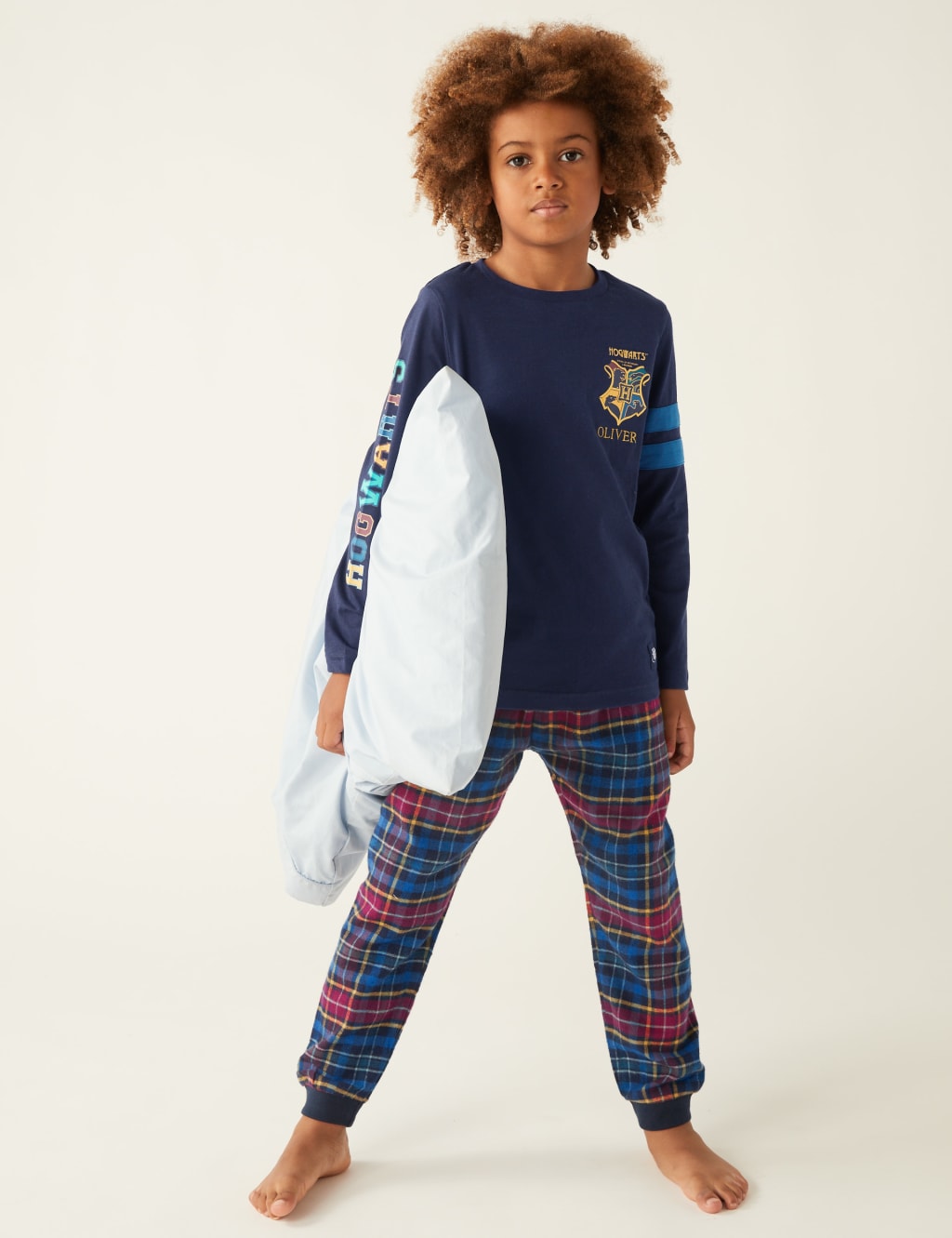 Personalised Kids Hogwarts Pyjamas 6 16 Yrs Harry Potter M S