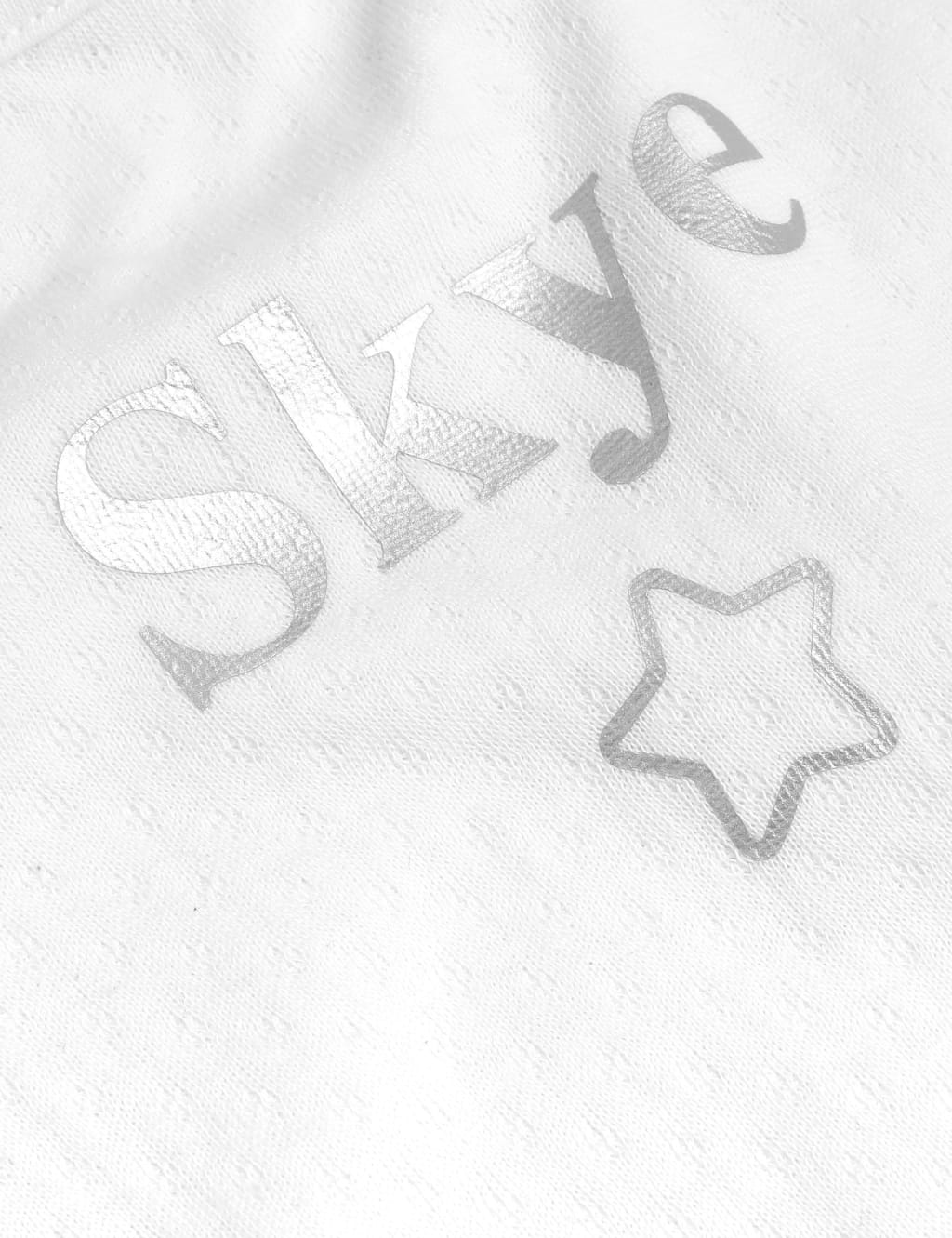 Personalised Kids' Pointelle Bodysuits (6½lbs-3 Yrs) 2 of 4