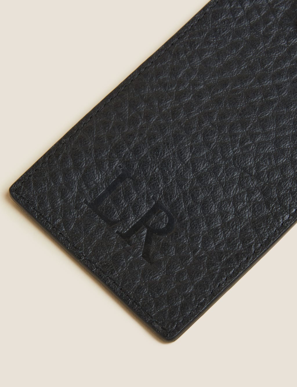 Personalised Leather Luggage Tag 2 of 3