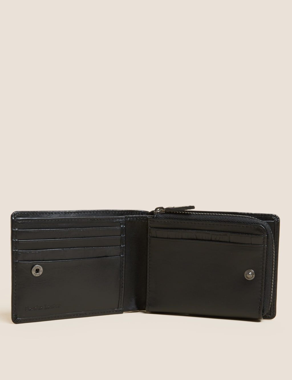 Personalised Leather Bi-fold Wallet 3 of 3