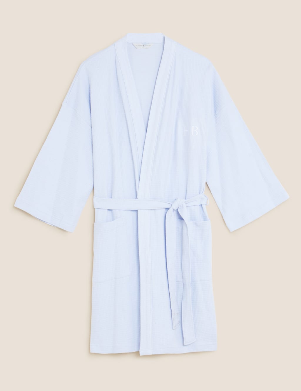 Personalised Women's Waffle Dressing Gown 1 of 3