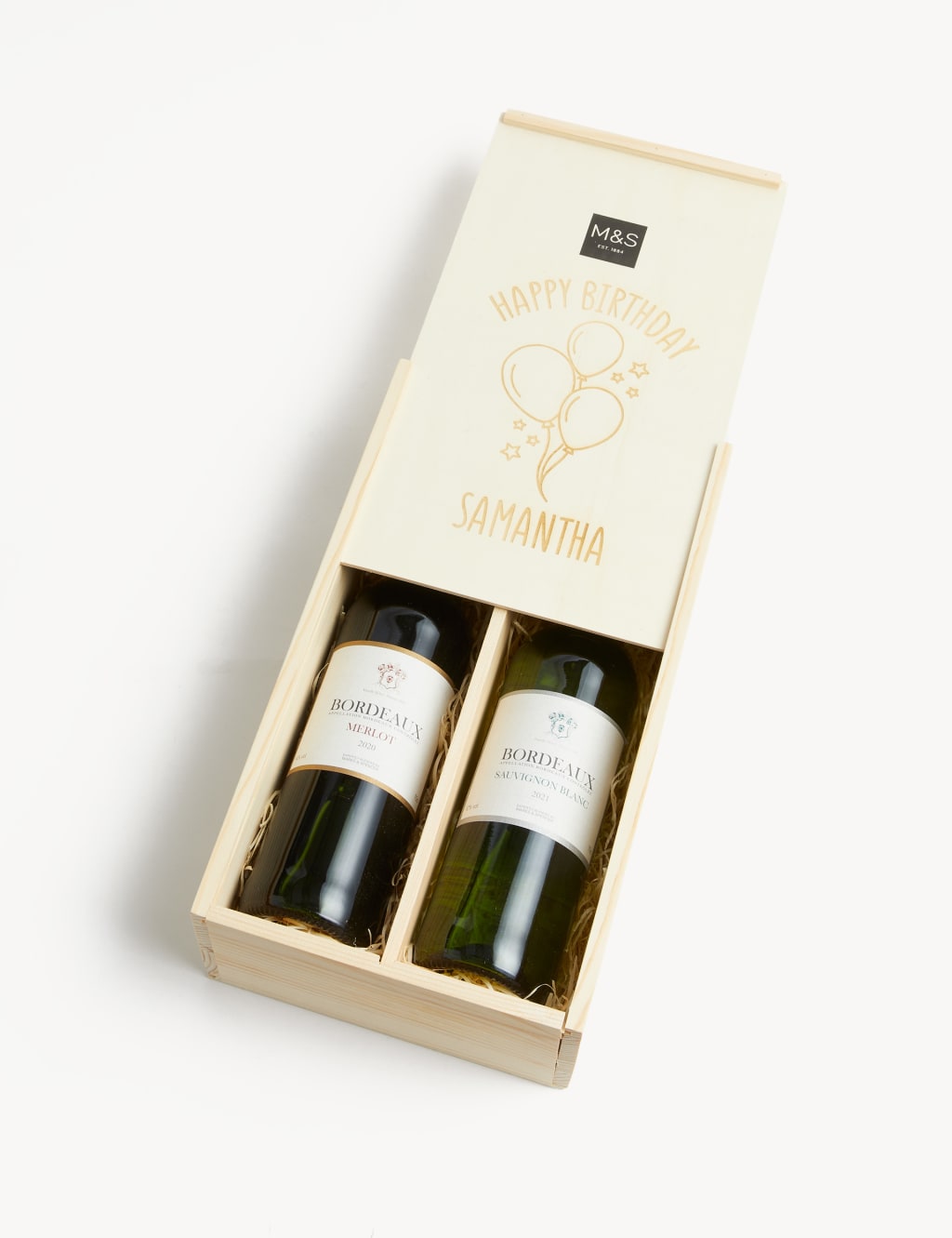 Personalised Happy Birthday Wine Gift 3 of 3