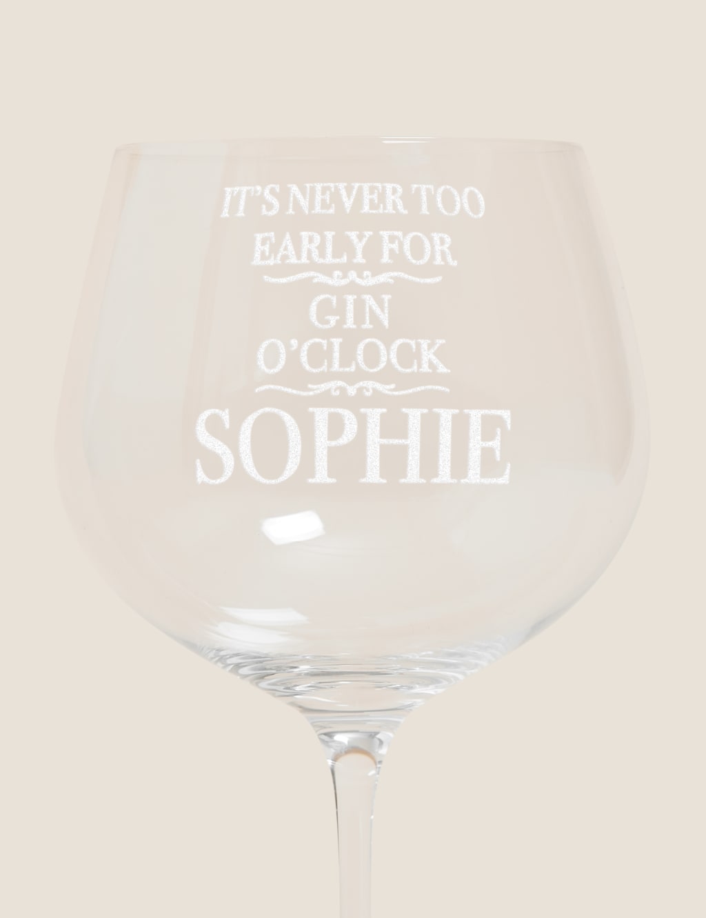 Personalised Gin Glass 2 of 2