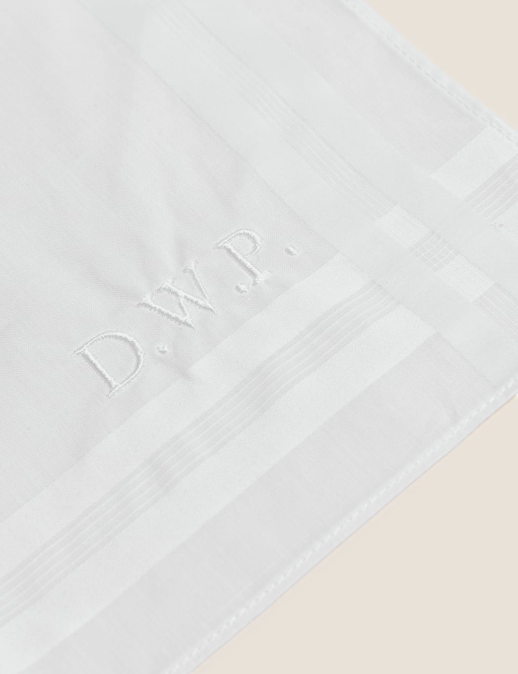 Personalised Luxury Handkerchief 2 of 2