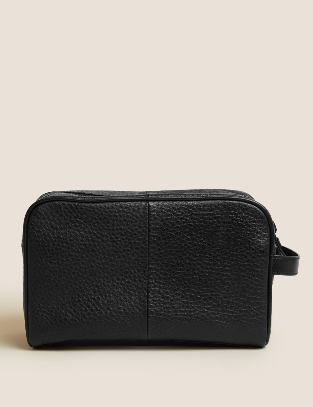 Personalised Leather Washbag 2 of 3