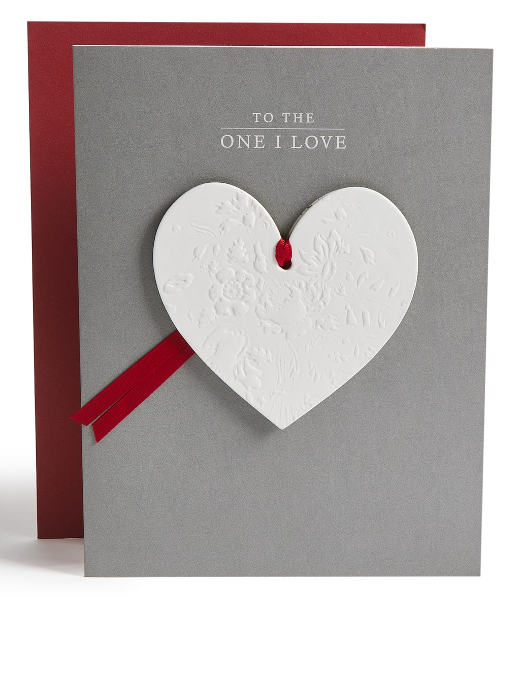One I Love Heart Keepsake Valentine's Card 1 of 5
