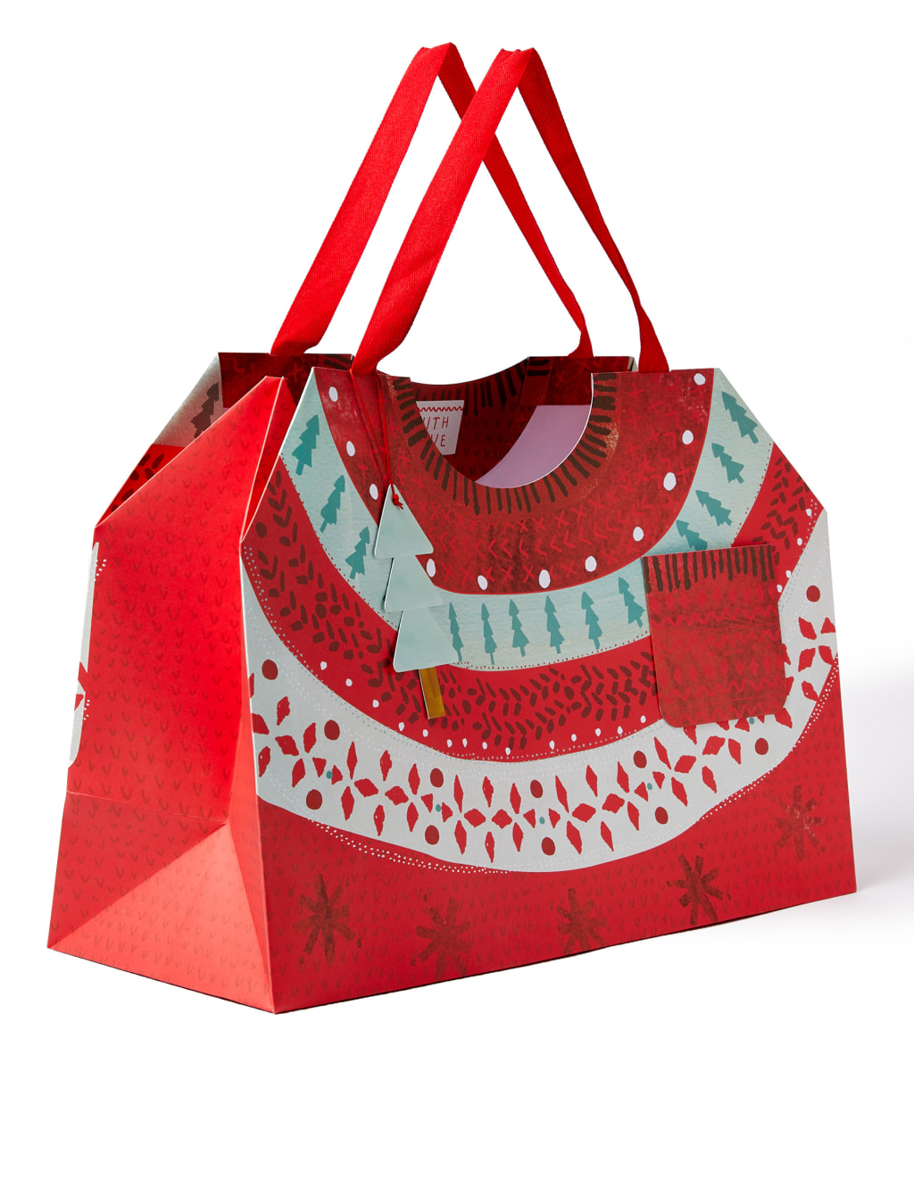 Extra Large Jumper Christmas Gift Bag M S