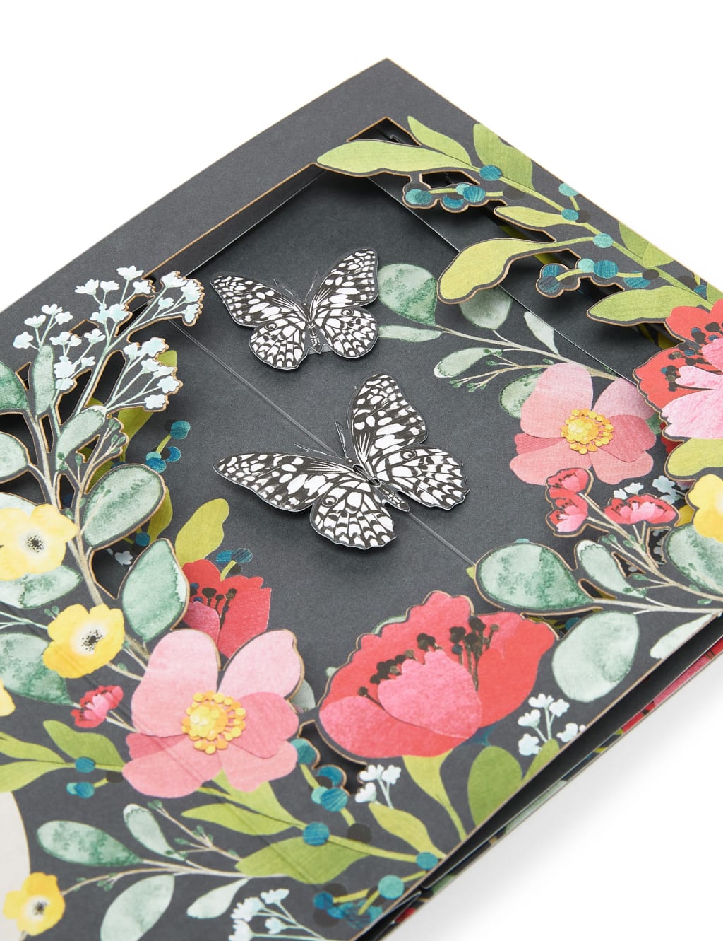 Boxed 3D Floral Design Birthday Card 5 of 5