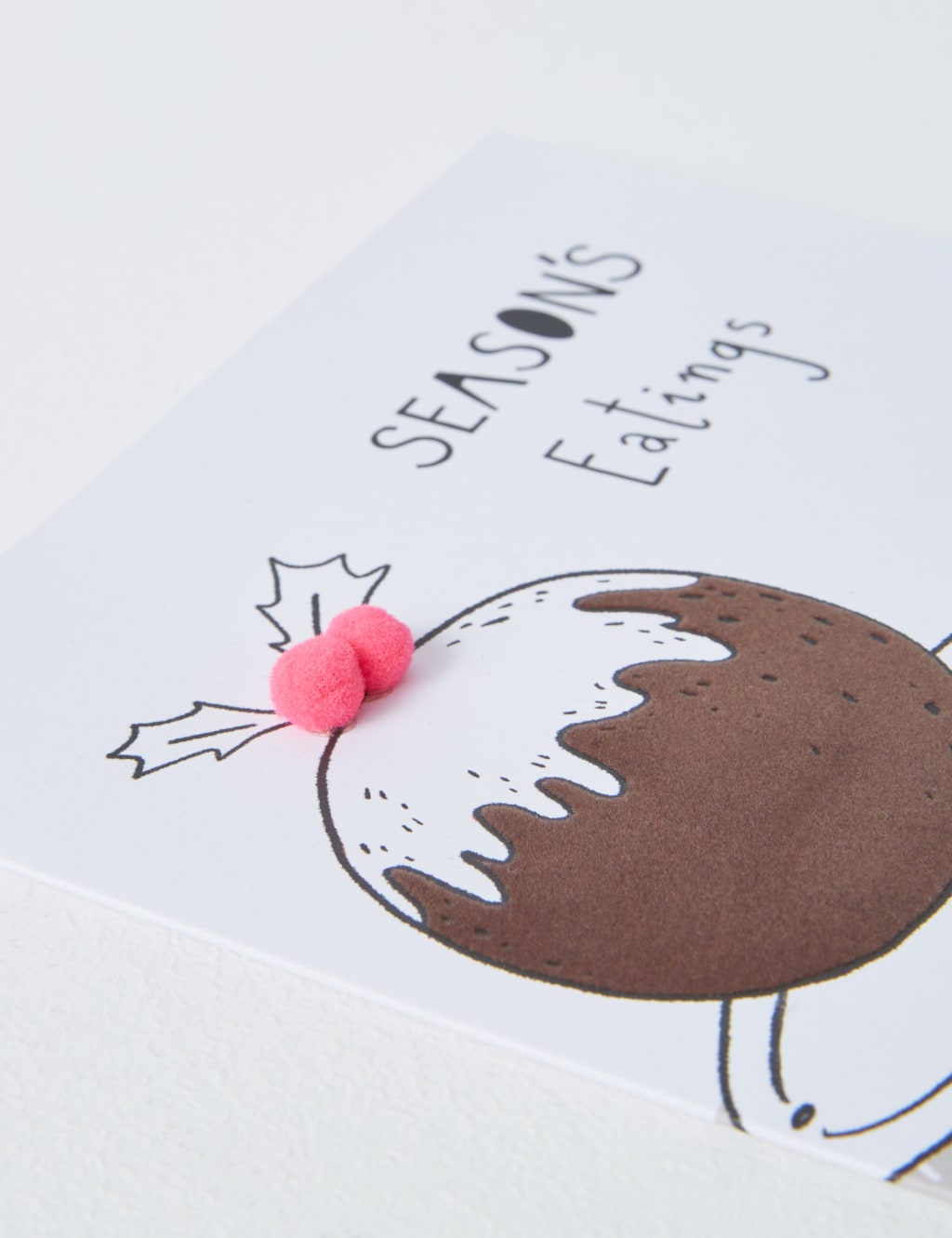 Christmas Pudding Charity Christmas Cards - Pack of 6 5 of 5