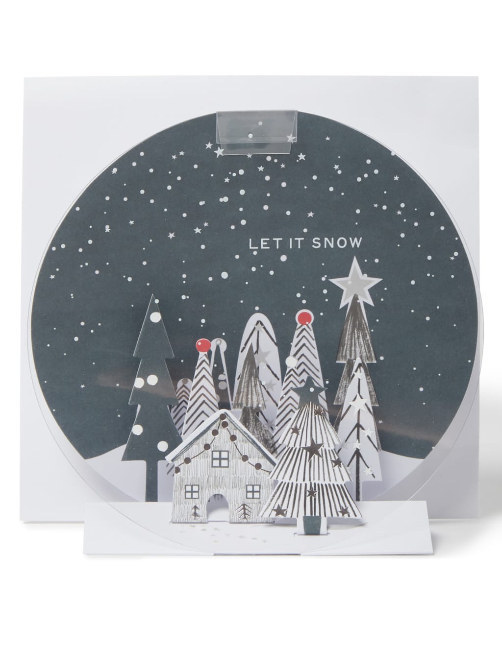 3D Snow Globe Charity Christmas Cards - Pack of 4 2 of 4