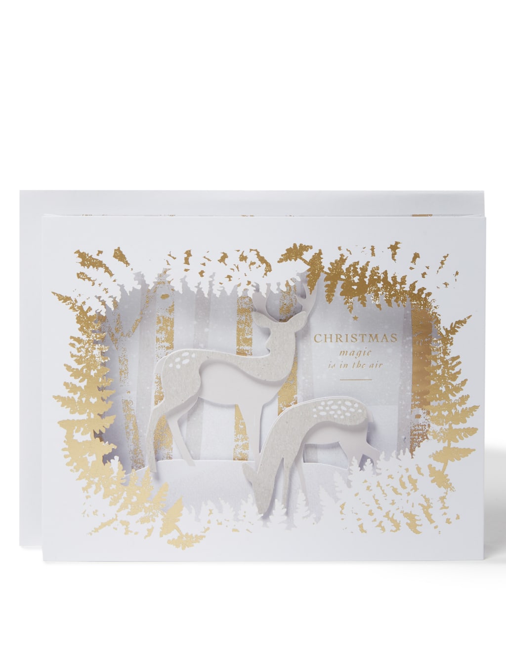 3D Winter Woodland Charity Christmas Cards - Pack of 4 2 of 4