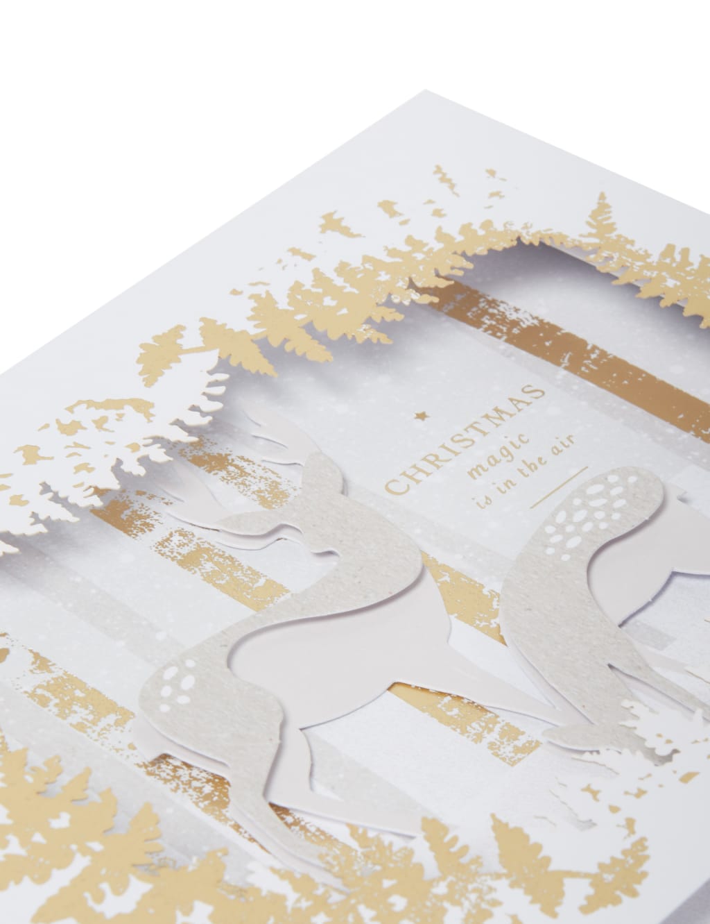 3D Winter Woodland Charity Christmas Cards - Pack of 4 3 of 4