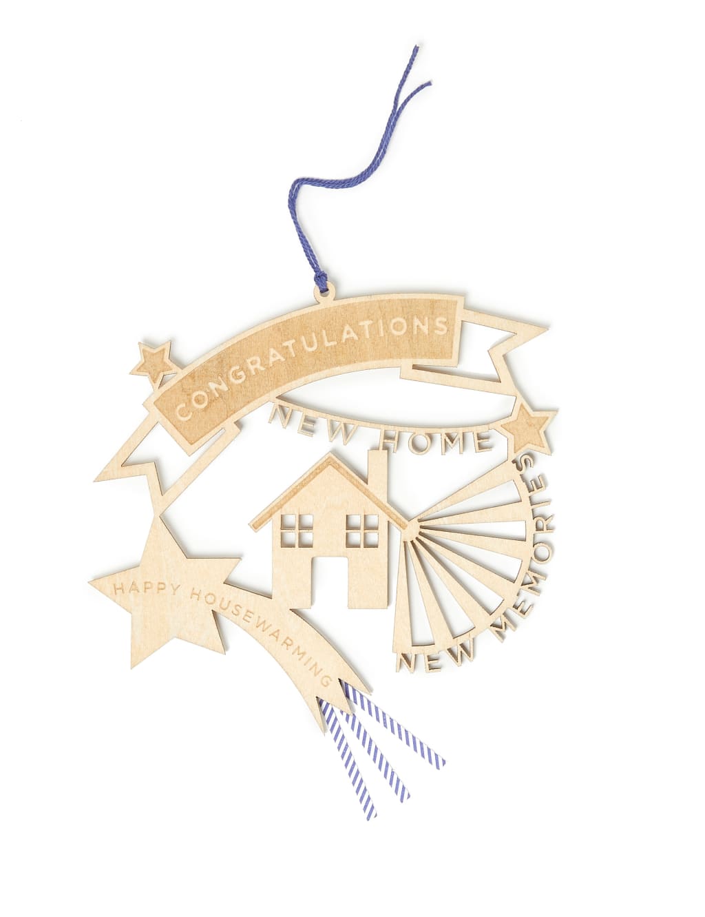 Keepsake New Home Card - with Wooden Decoration 5 of 5