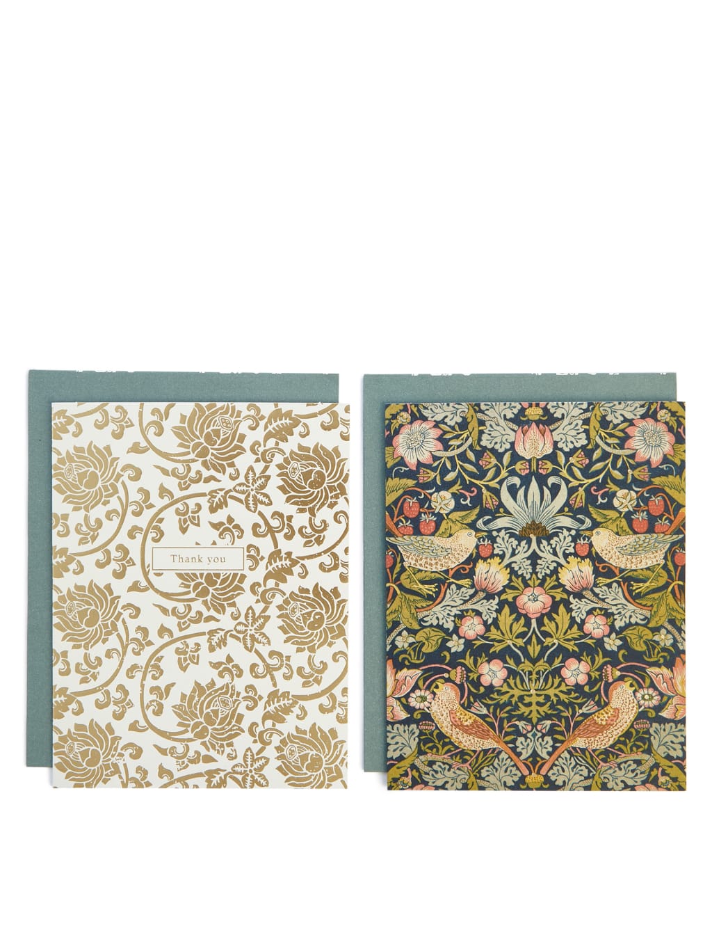 Pack of 8 Floral Thank You Cards 1 of 4