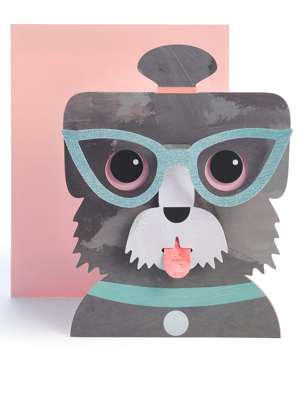 Dog in Glasses Birthday Card 1 of 4