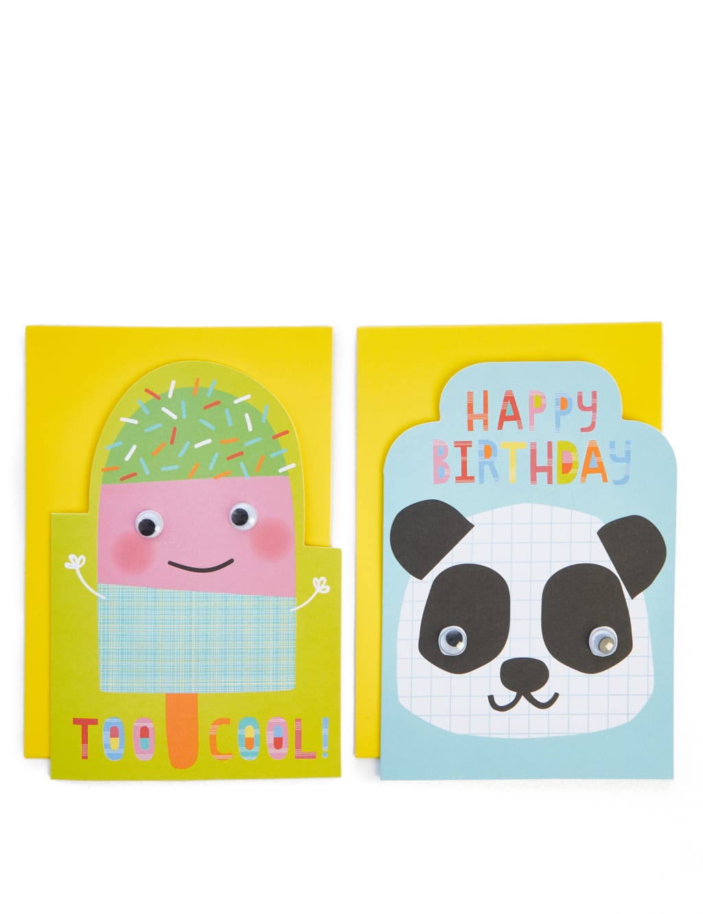 Pack of 8 Cute Characters Birthday Cards 1 of 5