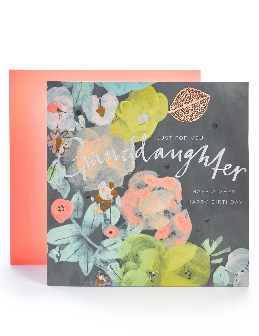 Granddaughter Floral Birthday Card 1 of 3