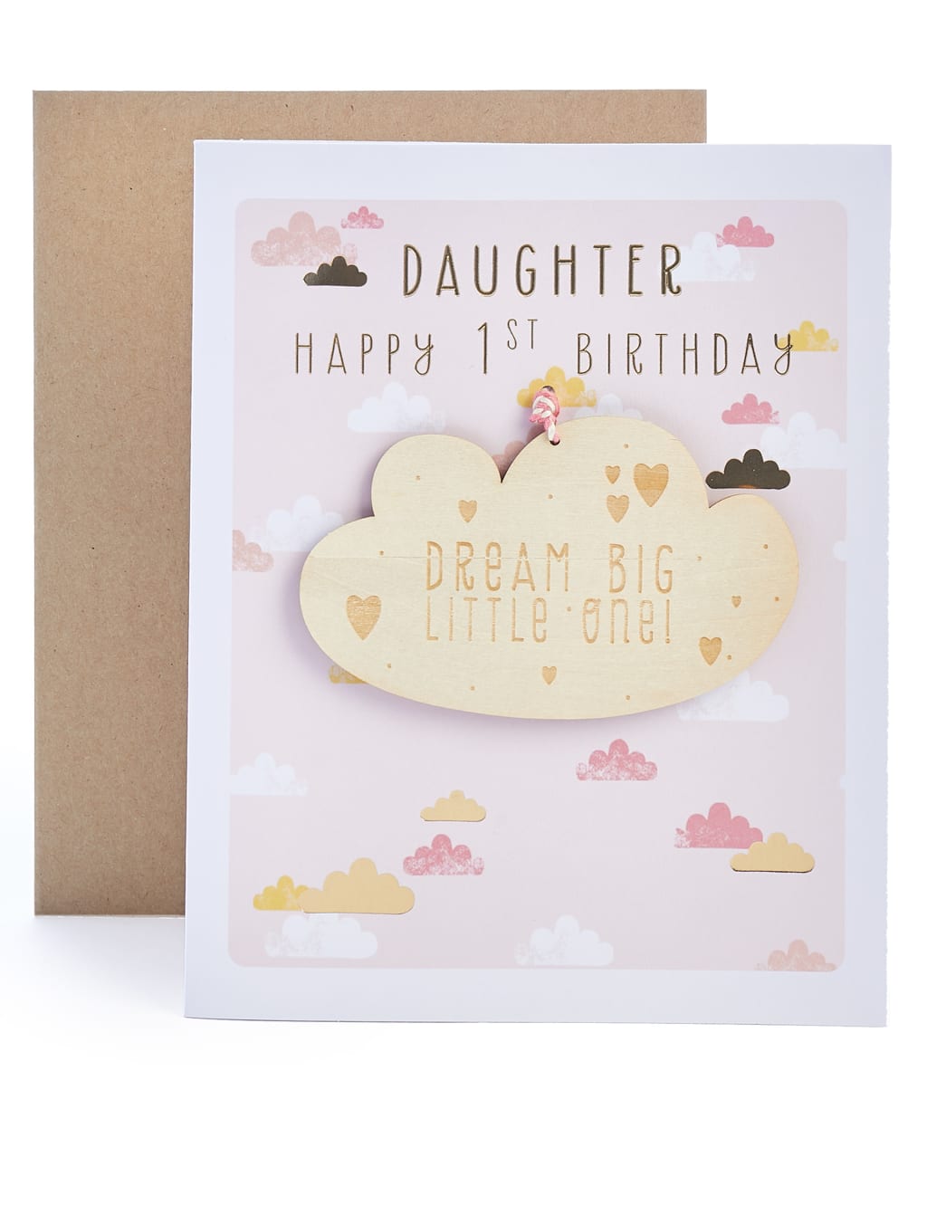 Daughter 1st Birthday Card 1 of 4