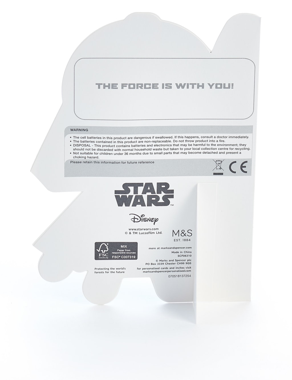 Star Wars™ Light up Birthday Card 3 of 4