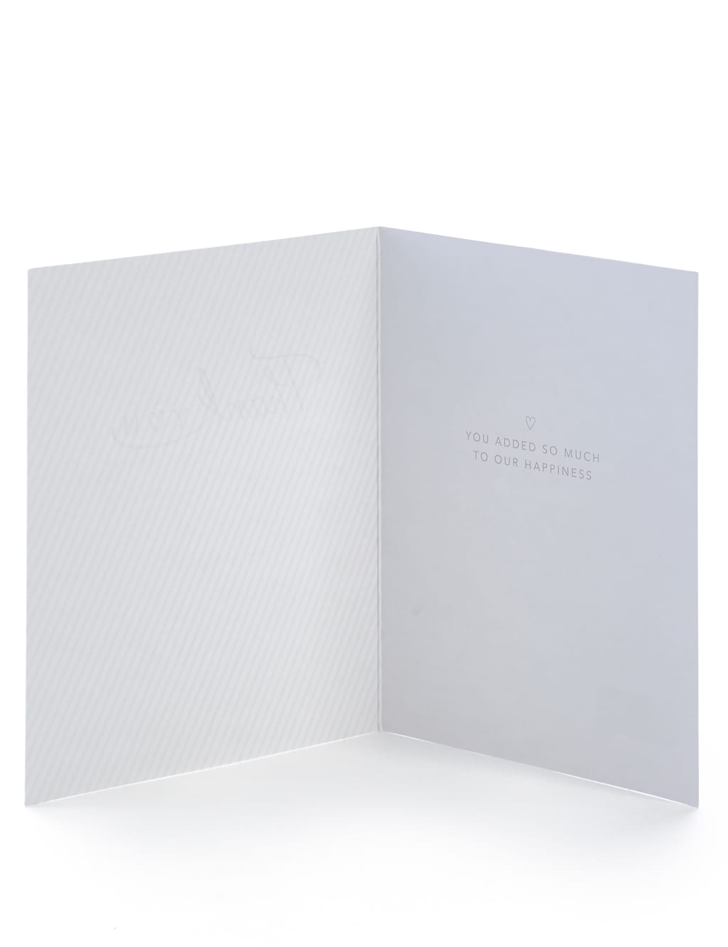 Pack of 8 Wedding Thank You Cards 3 of 4