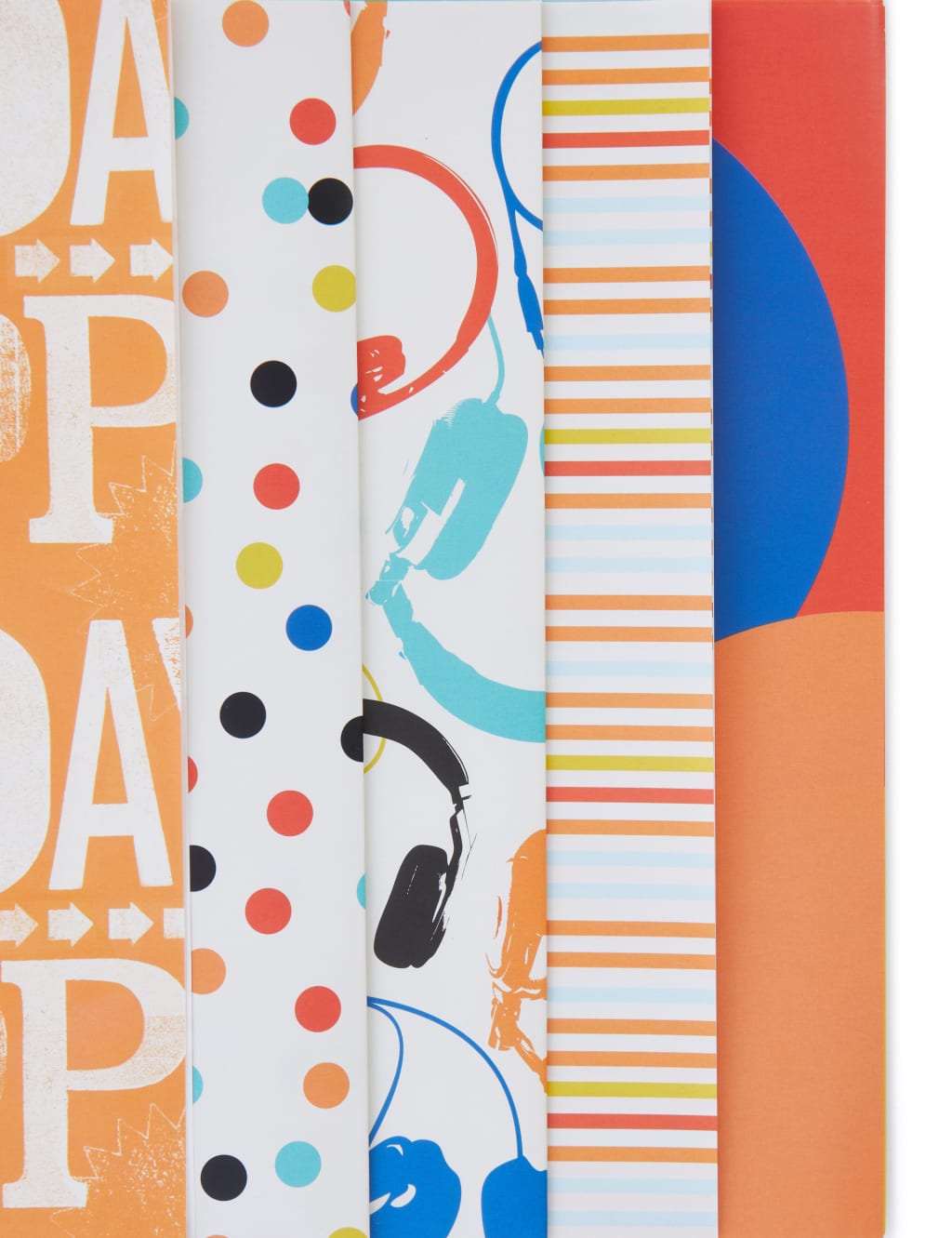 Pack of 10 Sheets of Gift Wrap & Tags 1 of 2