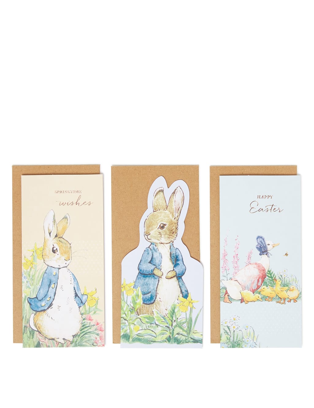 Peter Rabbit™ Easter Card Multi-pack - 6 Cards in 2 Designs 1 of 3