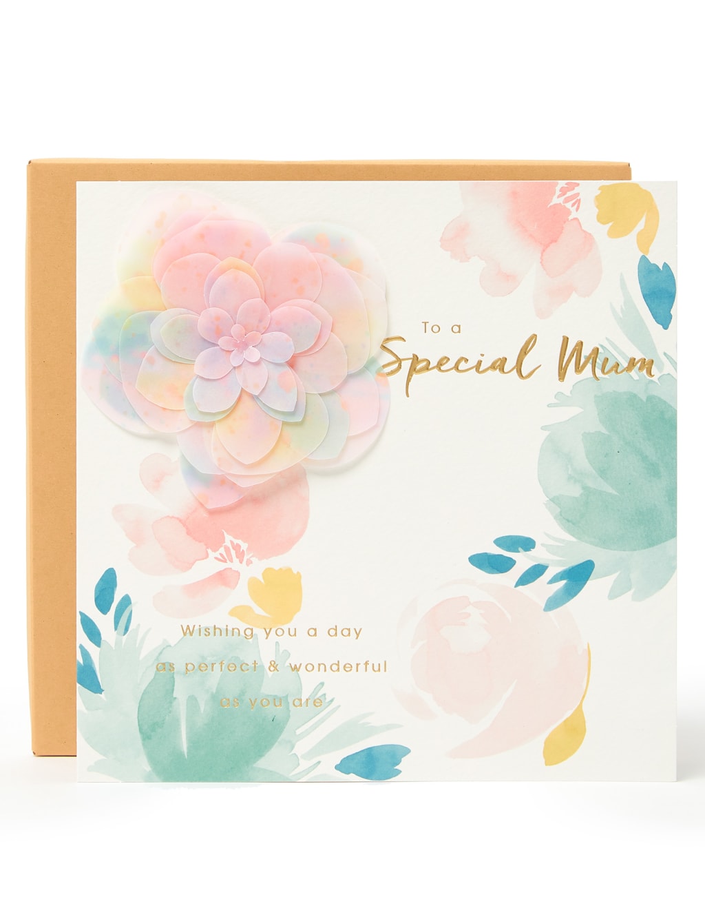 Boxed 3D Mother's Day Card for Mum 1 of 5