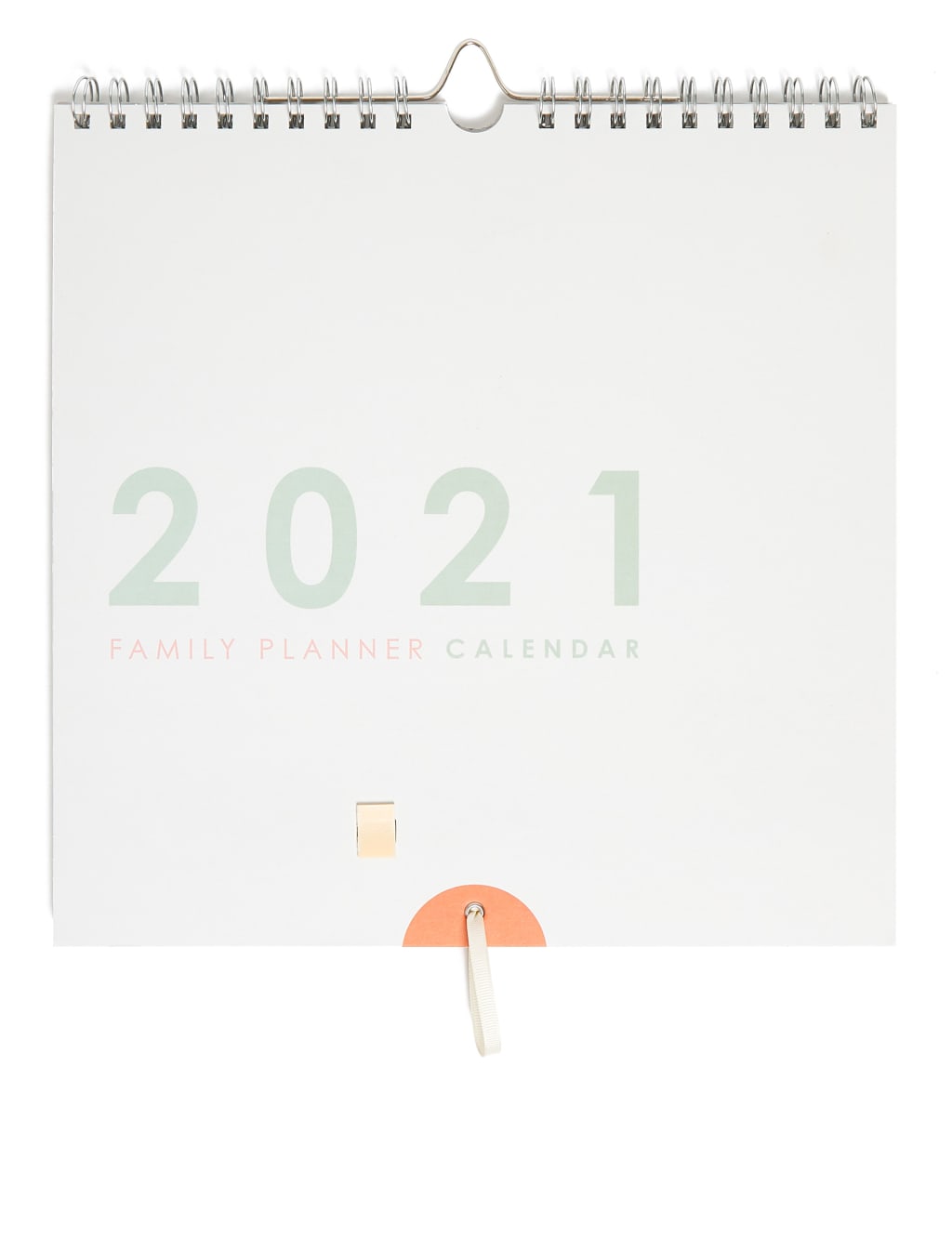 Ultimate 2021 Family Organiser with Pen, Shopping Lists, Pockets and Weekly Planner 1 of 5