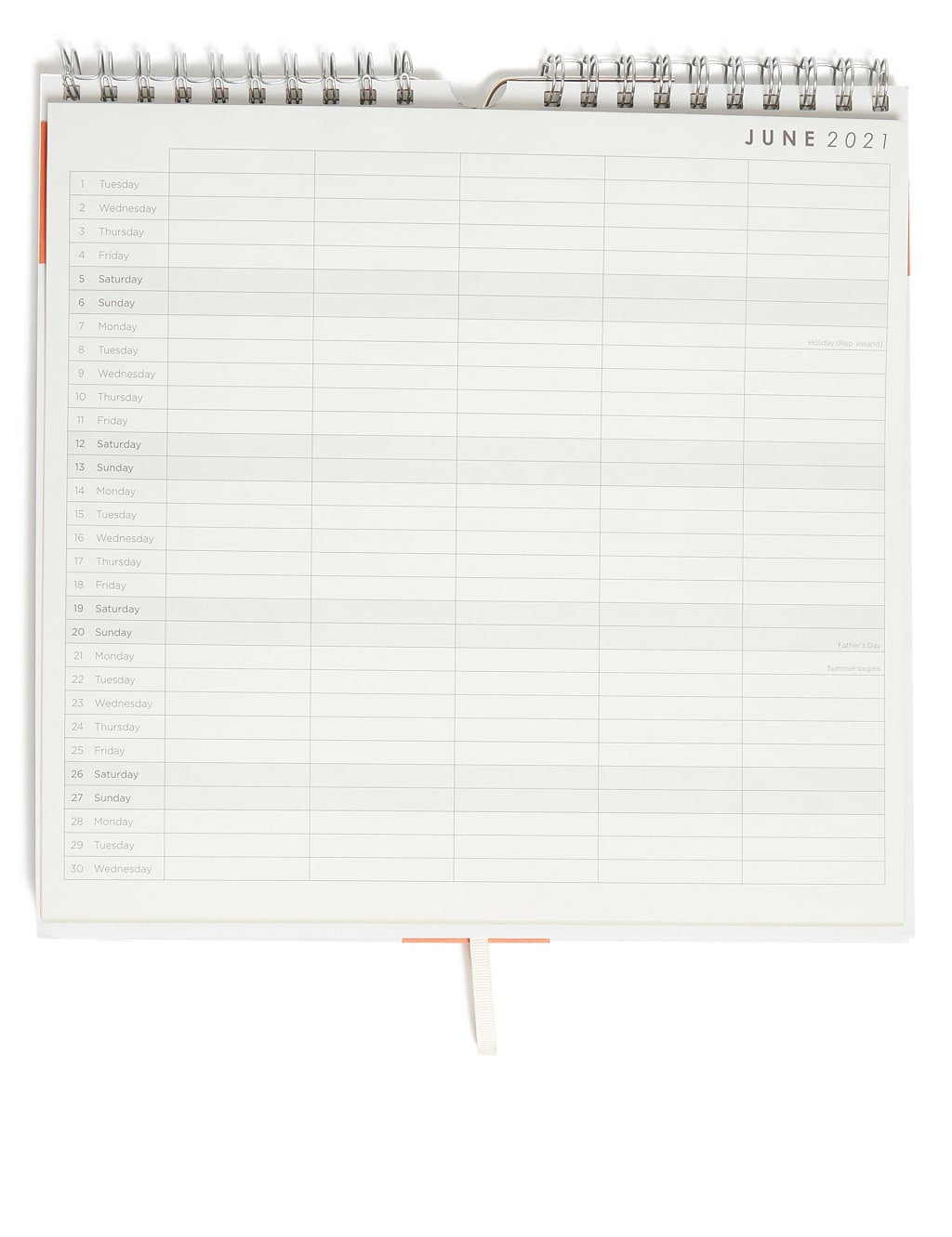 Ultimate 2021 Family Organiser with Pen, Shopping Lists, Pockets and Weekly Planner 2 of 5