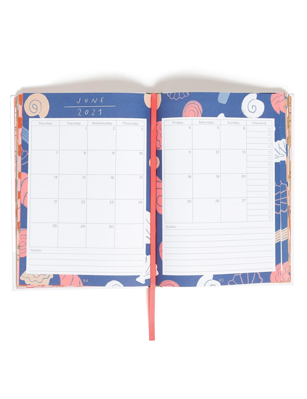 2021 Week To View A5 Family Planner & Diary - Large 3 of 4