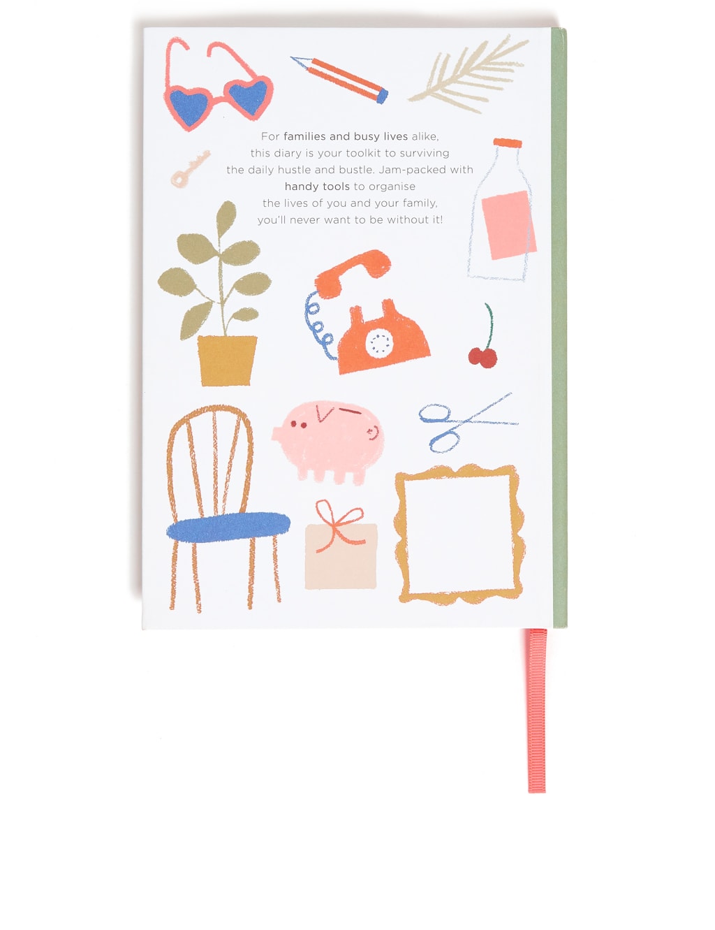 2021 Week To View A5 Family Planner & Diary - Large 4 of 4