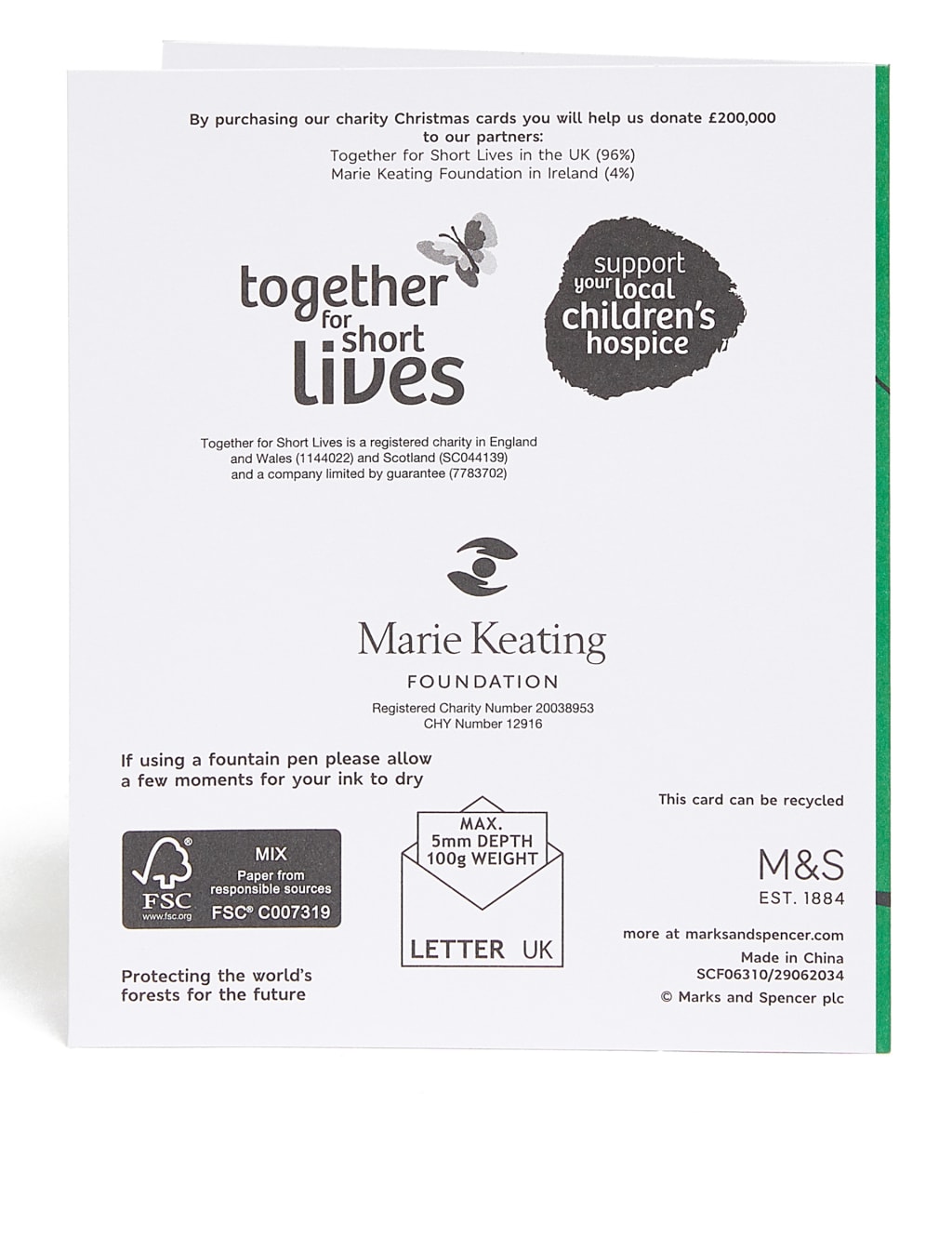 Colourful Charity Christmas Cards - Pack of 15 3 of 5