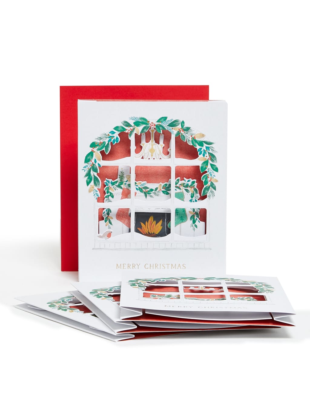 Traditional Charity Christmas Cards - Pack of 4 1 of 3