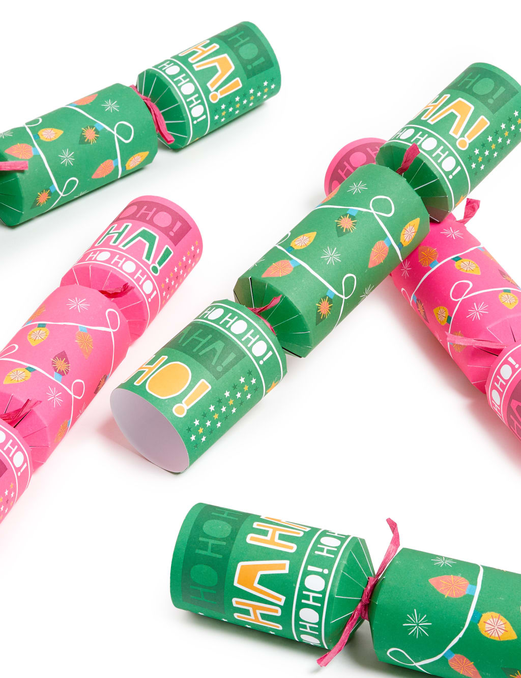World's Funniest* Recyclable Charity Christmas Crackers - Pack of 12 in 2 Designs 3 of 4