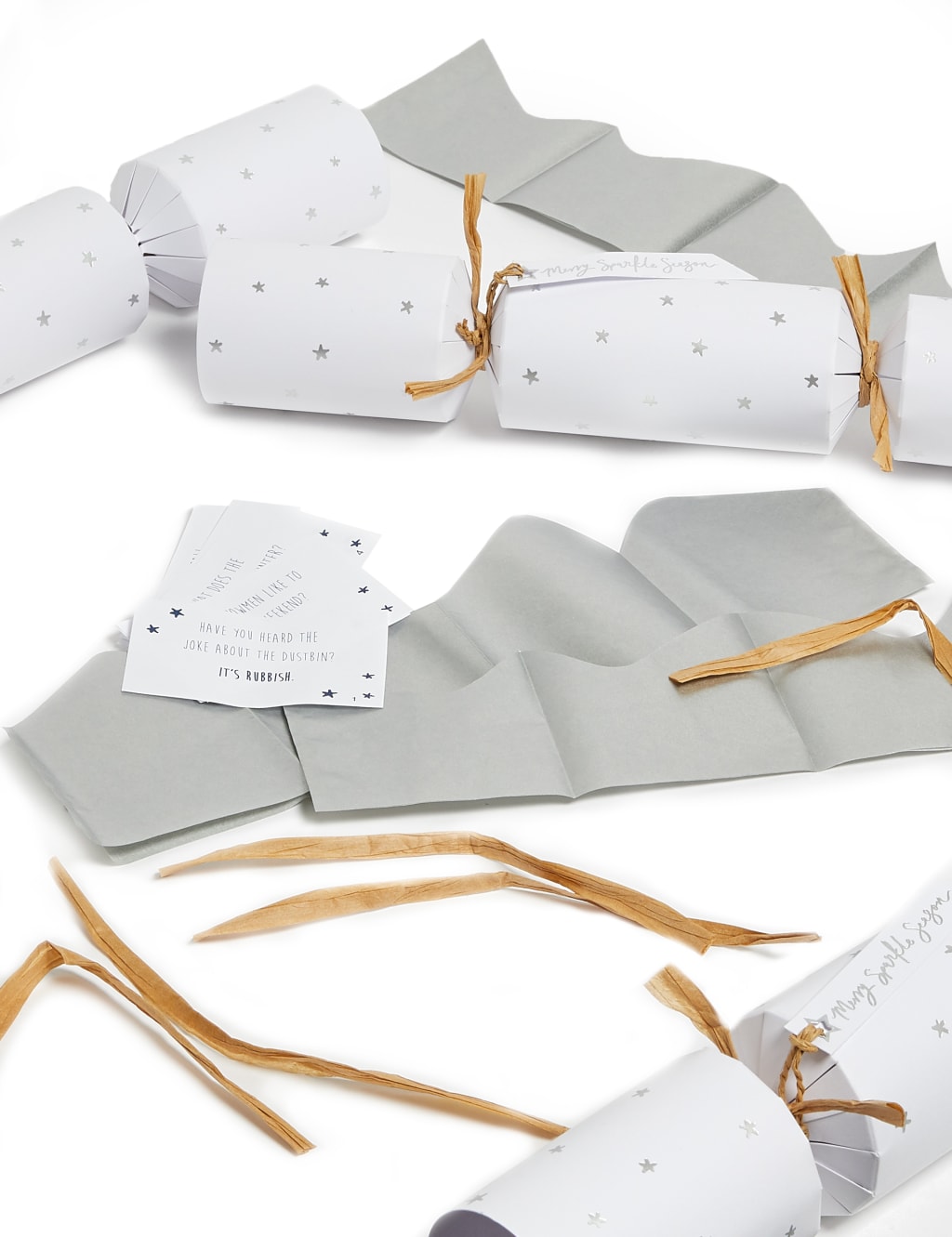 Fill Your Own' Recyclable Christmas Crackers - Pack of 6 in 1 Design 2 of 4