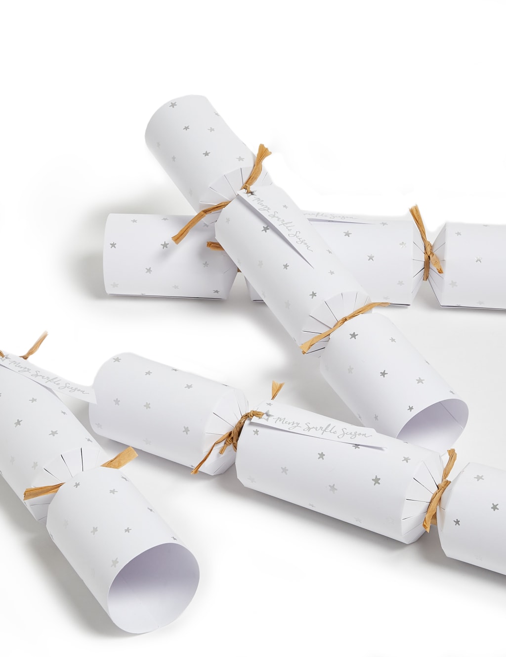 Fill Your Own' Recyclable Christmas Crackers - Pack of 6 in 1 Design 3 of 4
