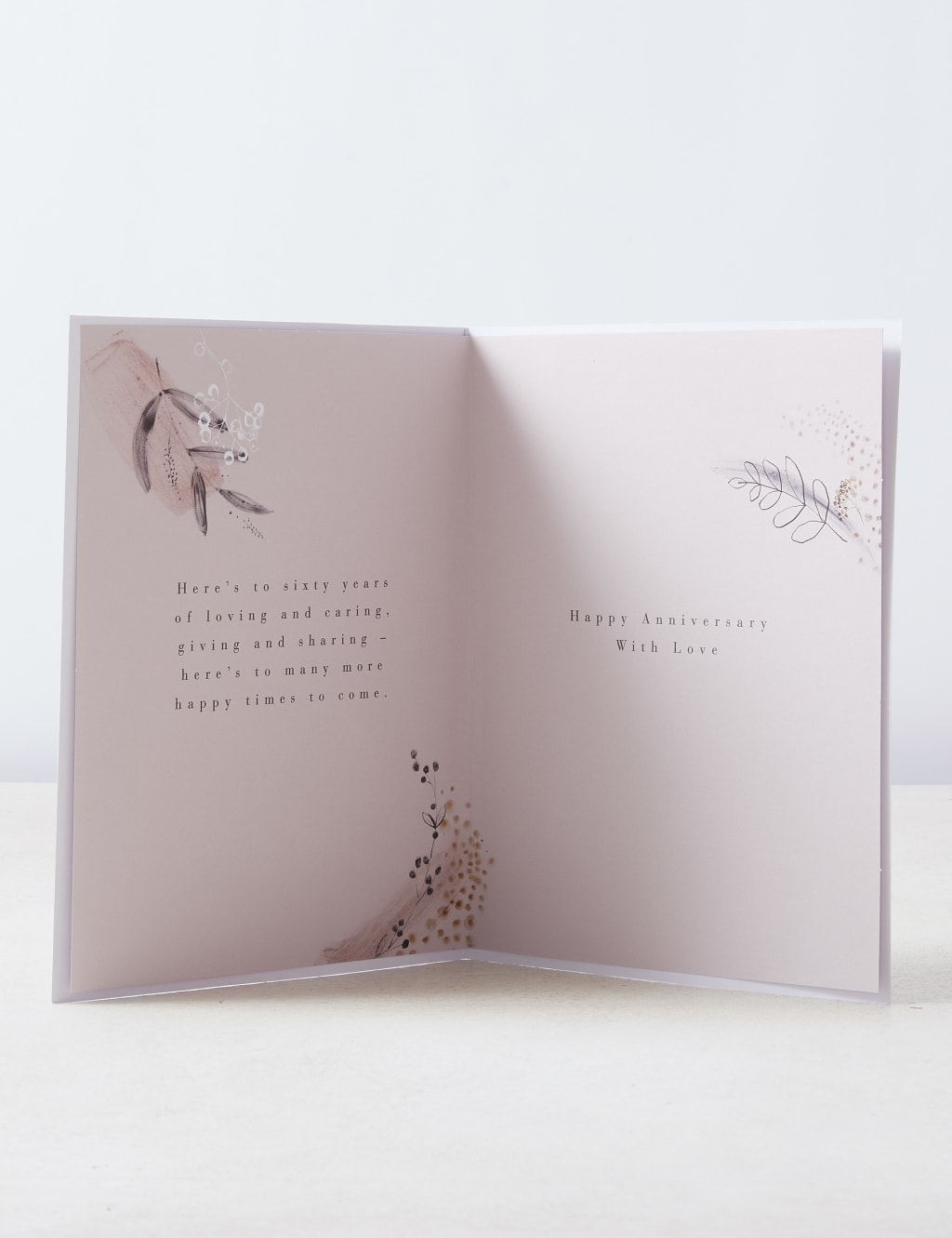 3D Effect 60th Wedding Anniversary Card 3 of 5