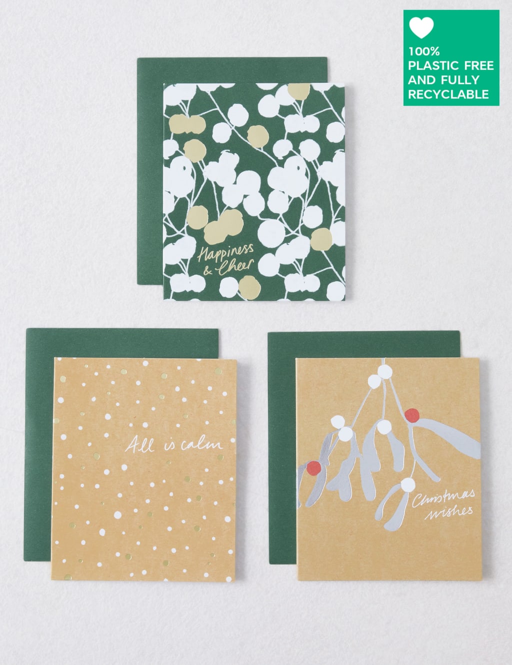 Classic Charity Christmas Cards - Pack of 15 - 3 Designs 1 of 3