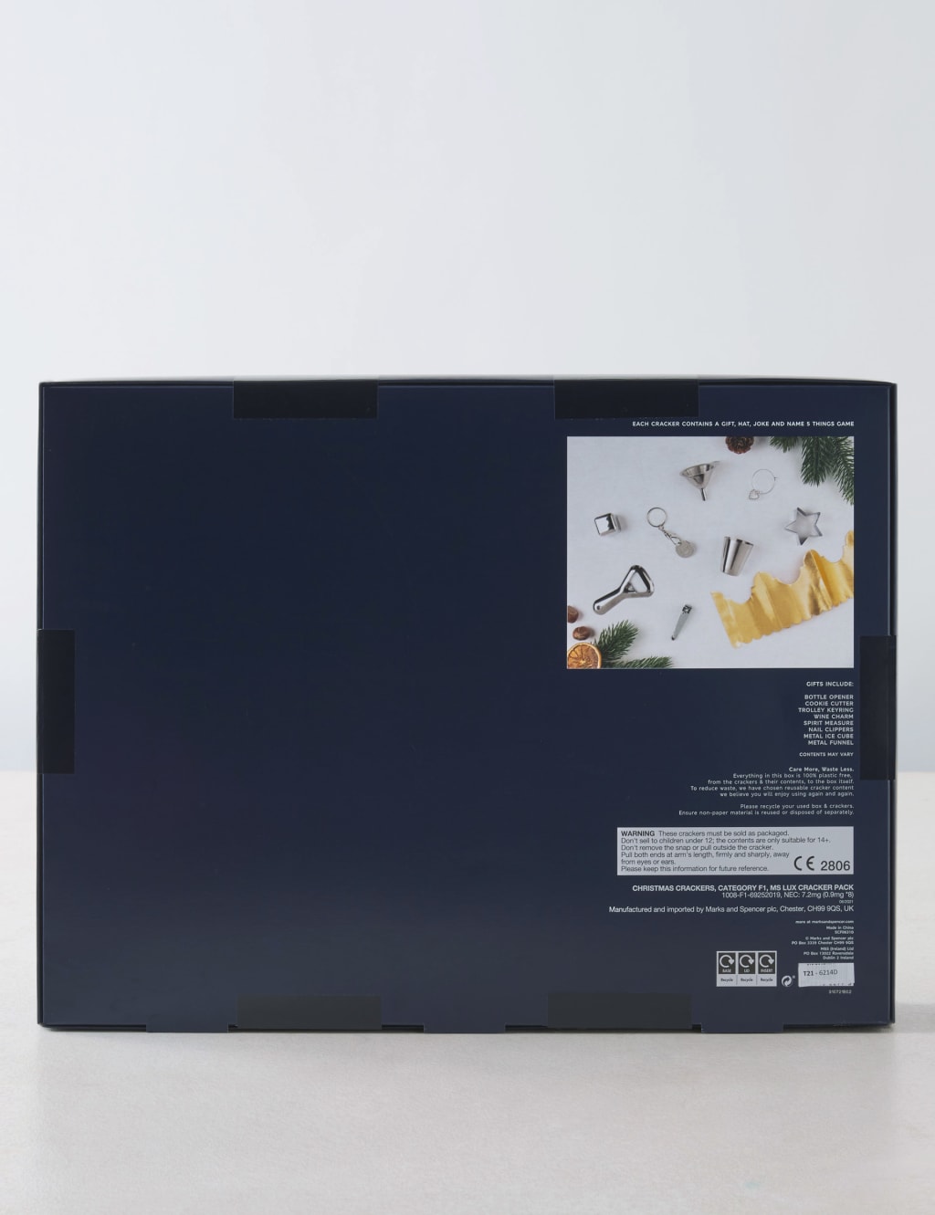 Luxury Marbled Opulence Crackers - Pack of 8 in 1 Design 4 of 4