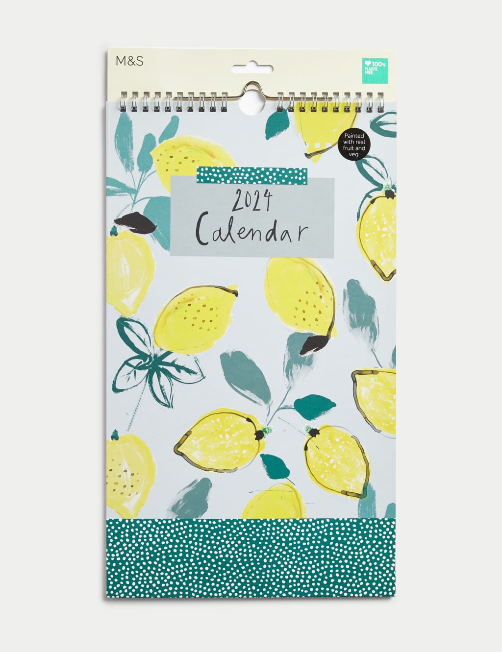 2024 Medium Calendar - Fruits and Veg Design 1 of 3