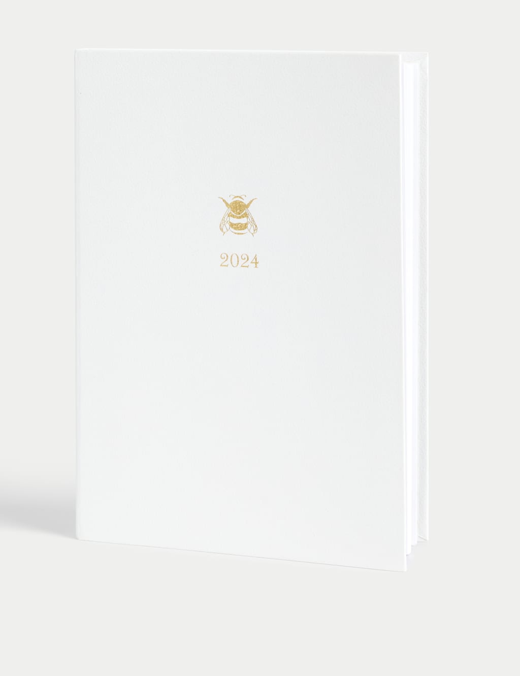 2024 Large A5 Week to View Diary - Gold Bee Design 2 of 5